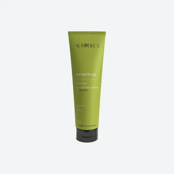 Gel de duș cu ulei de neem AURODHEA 250 ml